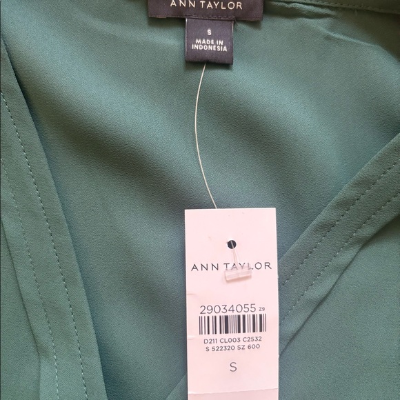 Ann Taylor Tie-front Blouse - Picture 2 of 3